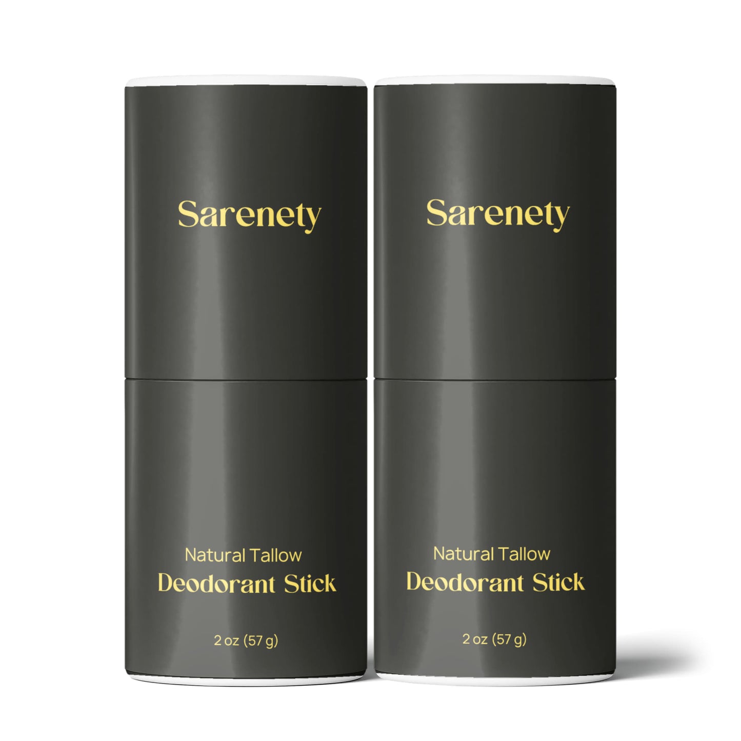 2 Pack Natural Tallow Deodorant Stick