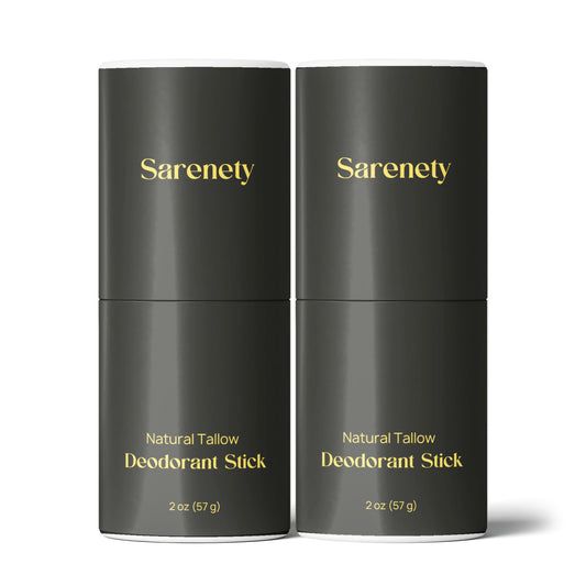2 Pack Natural Tallow Deodorant Stick