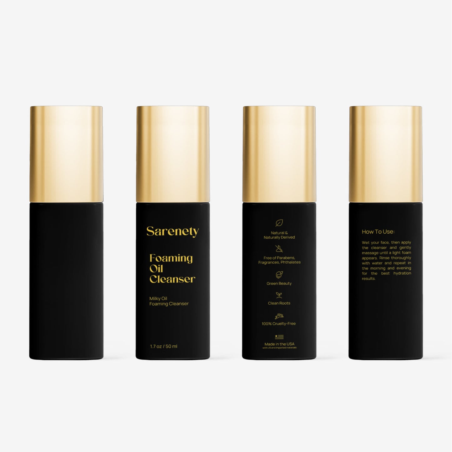 Milky Oil Foaming Cleanser Gold Cap