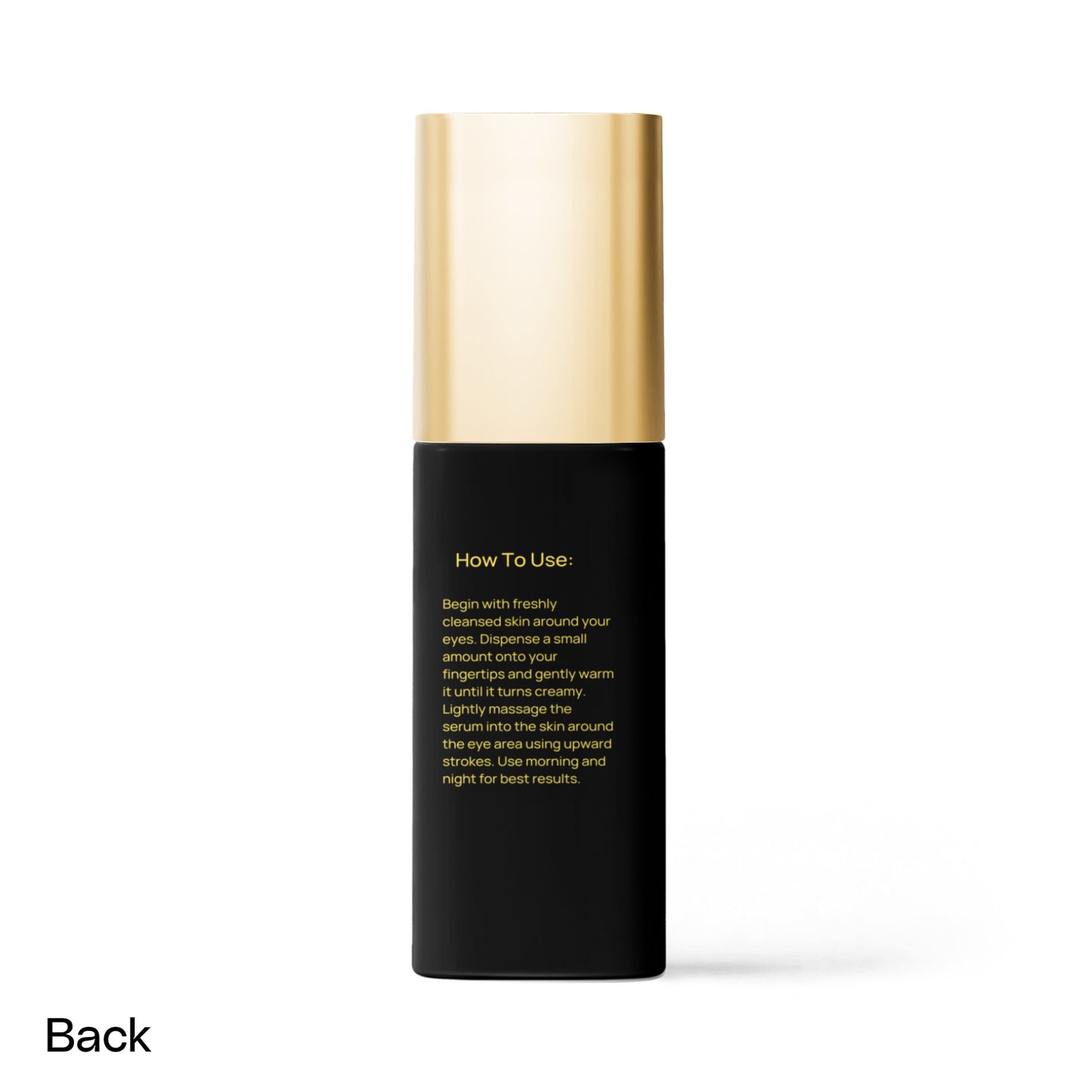 Brighten+Firm Eye Serum: Intensive Renewal Gold Cap