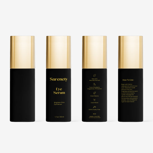 Brighten+Firm Eye Serum: Intensive Renewal Gold Cap
