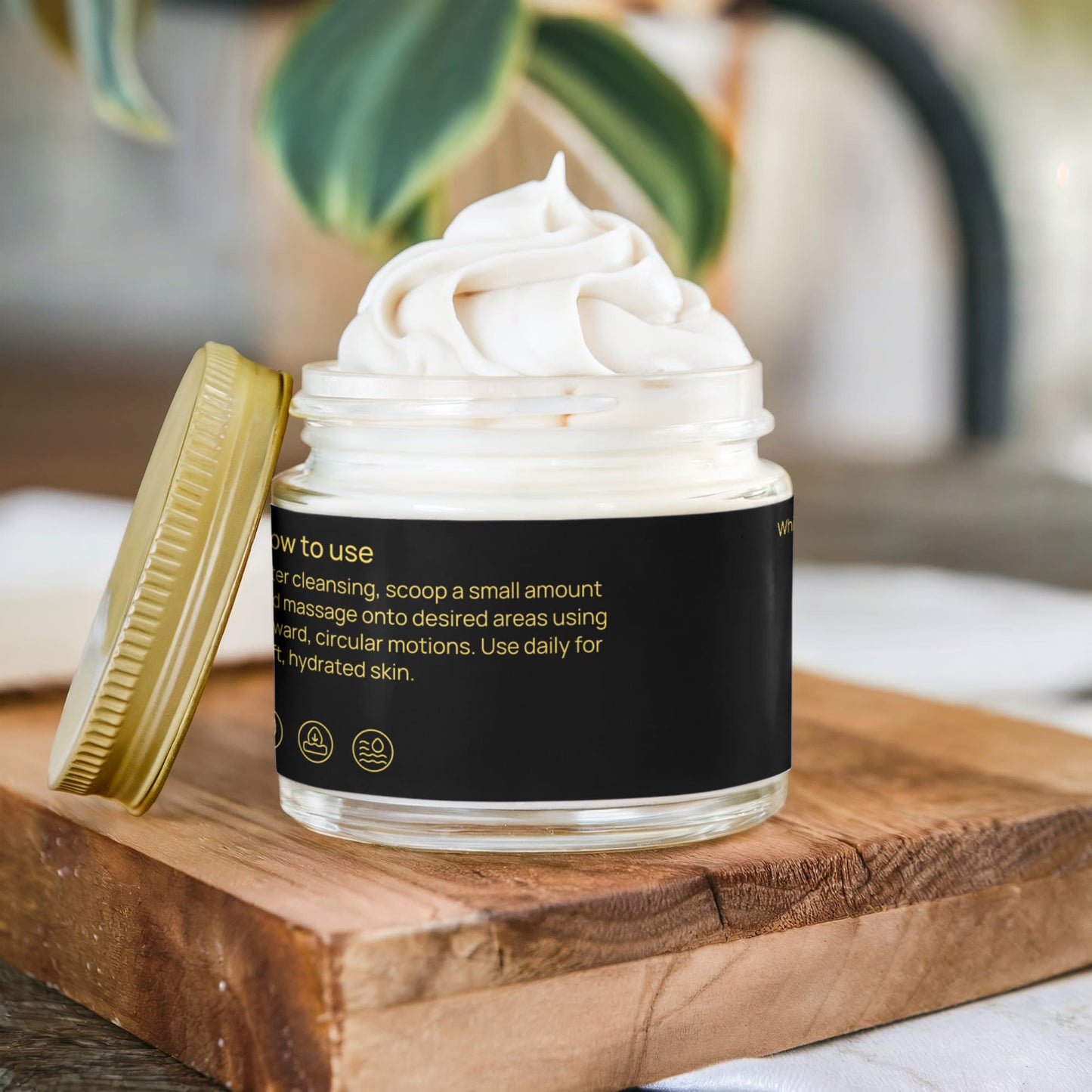 Whipped Grass-Fed Tallow Balm with Vanilla Bean